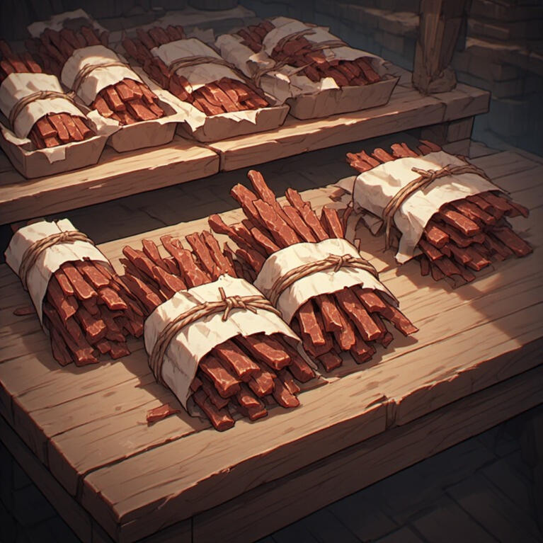 Lighting supplies An AI-generated image of lighting supplies that include candles, parchment and stationery, envelopes, scrolls, quills, ink, and sealing wax.