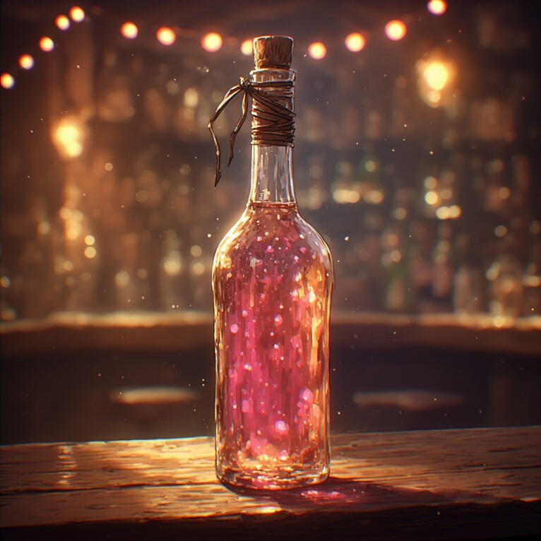 An AI-generated image of lighting supplies that include candles, parchment and stationery, envelopes, scrolls, quills, ink, and sealing wax.