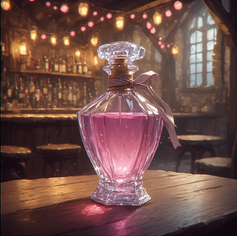 An AI-generated image of lighting supplies that include candles, parchment and stationery, envelopes, scrolls, quills, ink, and sealing wax.